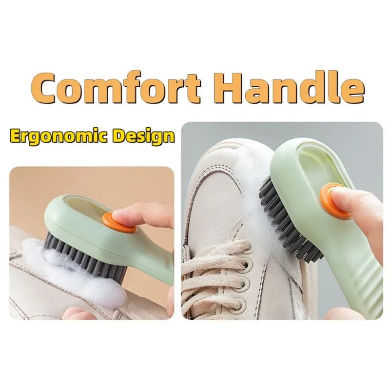 🧼 Automatic Liquid Discharge Shoe & Cleaning Brush – Deep Clean Made Easy!