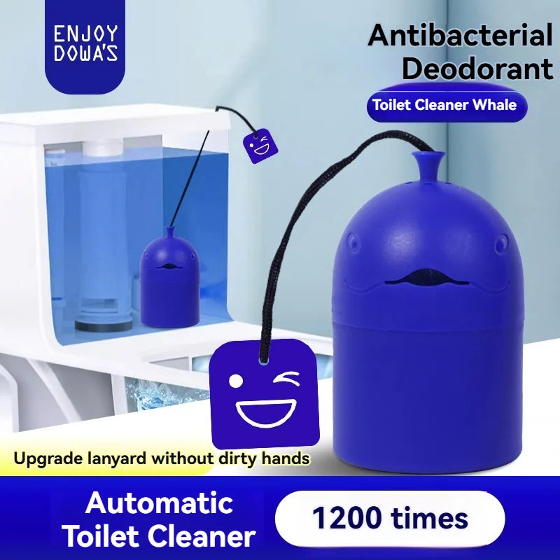 Automatic Toilet Cleaner Gel – Toilet Whale 200g Bottle with Slow-Release Formula