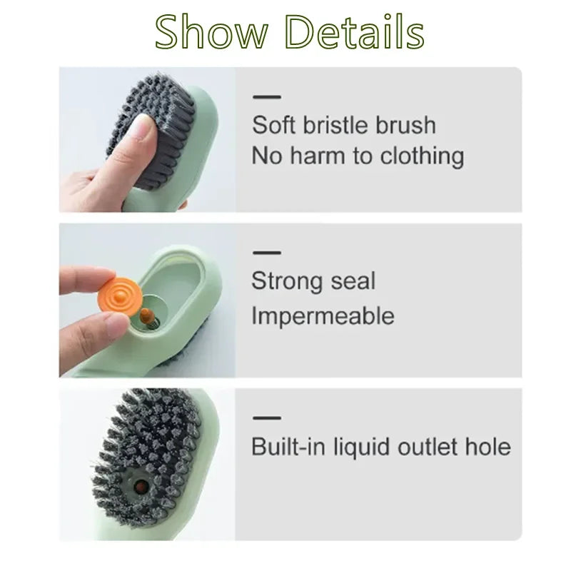 🧼 Automatic Liquid Discharge Shoe & Cleaning Brush – Deep Clean Made Easy!